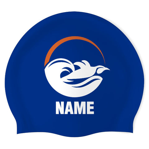 Spokane Club Swim Team - Swimoutlet PO25545473 (RBL/02) - Wrinkle-Free Silicone Swimming Cap