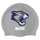 Pocono Mountain West HS - Swimoutlet PO25772809 (SIG/02/P) - Wrinkle-Free Silicone Swimming Cap