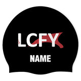 Buckeye Valley Family YMCA - Swimoutlet PO25485557 (BLK/02/P) - Wrinkle-Free Silicone Swimming Cap