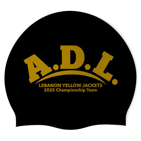 ADL - 2025 Lebanon CO - Swimoutlet PO17848385 (BLK/01) - Wrinkles Free Silicone Swimming Cap