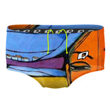 Cesar Valverde - Naranja - Mesh Drag Swimsuit