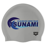 Rushmore Swim Team - Swimoutlet PO22807646 (Silver/4) - Custom Silicon Swimcap