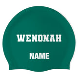 Wenonah Waverunners - Swimoutlet PO71829 (DGR/01/P) - Wrinkles Free Silicone Swimming Cap