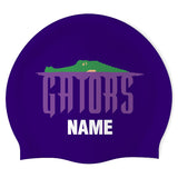 Governor's Ranch Gators - Swimoutlet PO42790 (PUR/03/P) - Wrinkle-Free Silicone Swimming Cap
