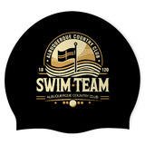 Albuquerque Country Club - Swimoutlet PO76343 (BLK/02) - Wrinkle-Free Silicone Swimming Cap