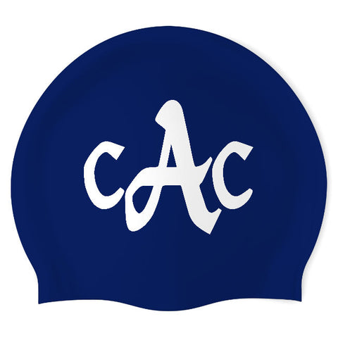 Aurora Country Club Sharks - Swimoutlet PO2943-0144 (NBL/01) - Wrinkle-Free Silicone Swimming Cap
