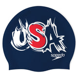 Speedo 1 (NBL/02) - Classic Silicone Swimming Cap