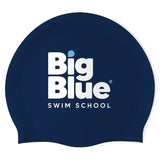 Big Blue Swim School - Swimoutlet PO76174 (NBL/02) - Wrinkle-Free Silicone Swimming Cap