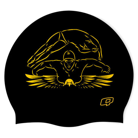 Eagles Season Caps - Seamless Silicone Swimming Cap