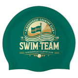 Albuquerque Country Club - Swimoutlet PO76343 (DGR/02) - Wrinkle-Free Silicone Swimming Cap