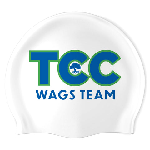 The Claremont Club - Swimoutlet PO24369360 (WHT/02) - Wrinkles Free Silicone Swimming Cap