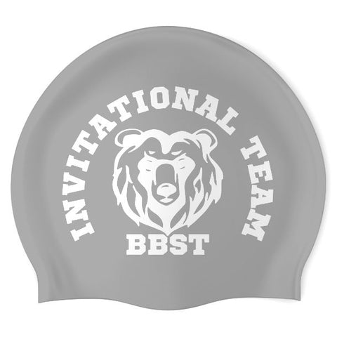 Bear Branch Swim Team - Swimoutlet PO71460 (SIG/01) - Wrinkle-Free Silicone Swimming Cap