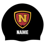 Newport HS Girls Swive - Swimoutlet PO73302 (BLK/02/P) - Wrinkle-Free Silicone Swimming Cap
