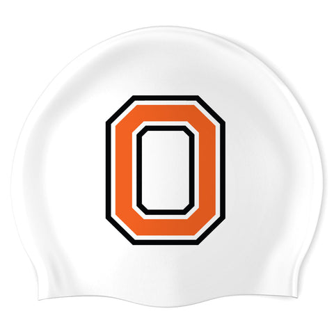 Occidental College - Swimoutlet PO24096632 (WHT/02) - Seamless Silicone Swimming Cap