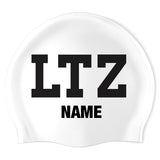 Lititz Springs Swim Team - Swimoutlet PO73050 (WHT/01/P) - Wrinkle-Free Silicone Swimming Cap
