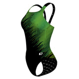 Kelowna Black - Classic Strap Swimsuit