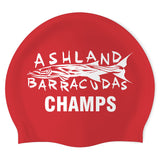 Ashland Barracudas - Swimoutlet PO26319880 (RED/01) - Wrinkle-Free Silicone Swimming Cap