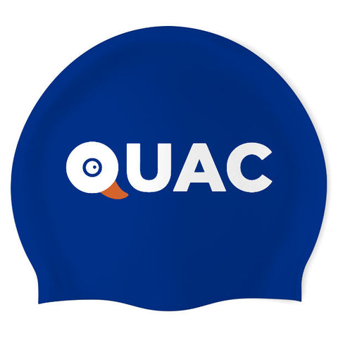 Queer Utah Aquatic Club Masters - Swimoutlet PO30119 (RBL/02) - Wrinkle-Free Silicone Swimming Cap