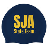 St. Joseph Aquatics - Swimoutlet PO25705440 (NBL/01) - Wrinkle-Free Silicone Swimming Cap