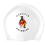 Aberdeen Penguins - Swimoutlet PO2943-0066 (WHT/03) - Wrinkle-Free Silicone Swimming Cap