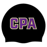 Christ Presbyterian Academy - Swimoutlet PO26468410 (BLK/03) - Wrinkle-Free Silicone Swimming Cap