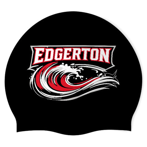 Edgerton Summer - Swimoutlet PO2943-0152 (BLK/03) - Wrinkle-Free Silicone Swimming Cap