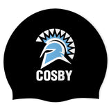 Midlothian Swim Shop  - Swimoutlet PO25573347 (BLK/02) - Wrinkle-Free Silicone Swimming Cap