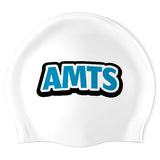 Amherst TigerSharks - Swimoutlet PO25570494 (WHT/05) - Wrinkle-Free Silicone Swimming Cap