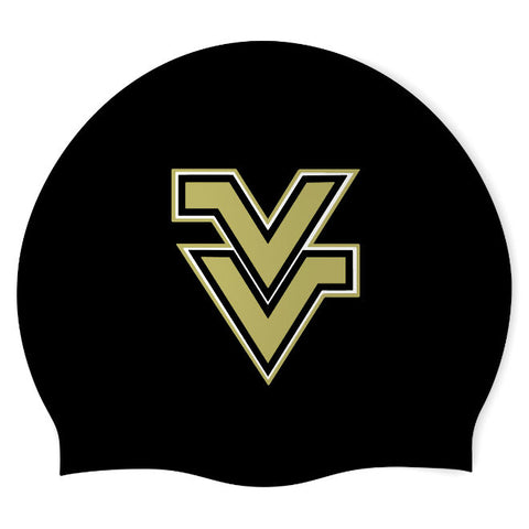 Valley High School - Swimoutlet PO25684841 (BLK/02) - Wrinkle-Free Silicone Swimming Cap
