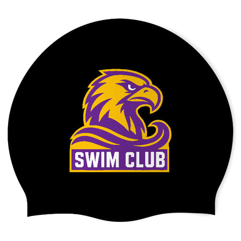 Tennessee Tech Swim Club - Swimoutlet PO26035878 (BLK/03) - Wrinkle-Free Silicone Swimming Cap