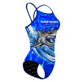 Alpha Sharks Swim Club - Skinny Strap Swimsuit