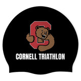 Cornell Triathlon - Swimoutlet PO25670672 (BLK/03) - Wrinkle-Free Silicone Swimming Cap