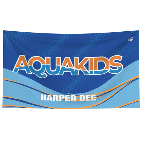 AQUAKIDS TOWEL HARPER DEE - Microfiber Swim Towel