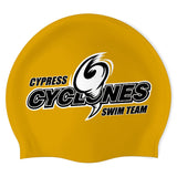 Cypress Cyclones - Swimoutlet PO24994254 (MGL/02) - Wrinkle-Free Silicone Swimming Cap