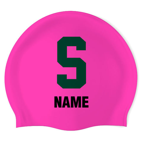Shawnee Mission South HS Girls' - Swimoutlet PO56772 (NEP/01/P) - Wrinkle-Free Silicone Swimming Cap