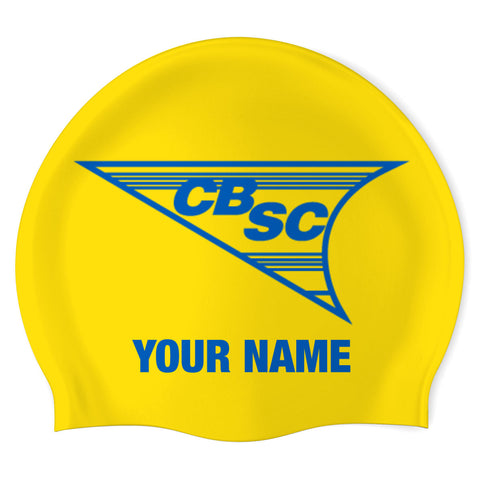 Council Bluffs NAME - Swimoutlet PO22957214 (YEL/2) - Custom Silicon Swimcap