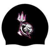 PAVA Panthers - Swimoutlet PO19115037 (BLK/04) - Wrinkle-Free Silicone Swimming Cap