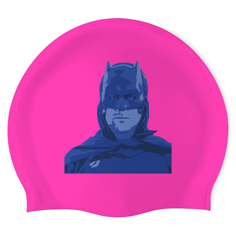 Batman Logo - Swimoutlet PO26019653 (NEP/04) - Wrinkle-Free Silicone Swimming Cap