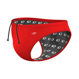 Marvi WP Brief Red - Waterpolo Brief Swimsuit
