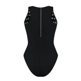 Muestra Luz - Solid Women's Waterpolo Swimsuit Classic Cut