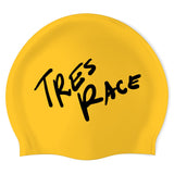 Tres Race - Swimoutlet PO17904877 (YEL/01) - Wrinkle-Free Silicone Swimming Cap