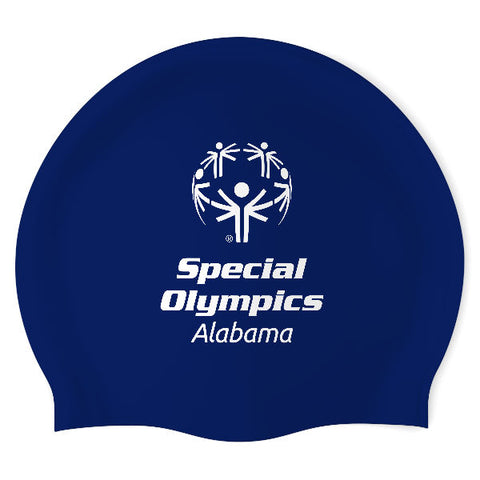 Special Olympics Alabama - Swimoutlet PO26134979 (NBL/01) - Wrinkle-Free Silicone Swimming Cap