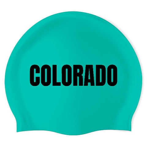 Special Olympics Colorado - Swimoutlet PO25815481 (TEL/01) - Wrinkle-Free Silicone Swimming Cap