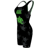 Cochrane Piranhas V1 - Classic Strap Long Knee Women Jammer