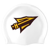 Hays HS Girls - Swimoutlet PO26059823 (WHT/02) - Wrinkle-Free Silicone Swimming Cap
