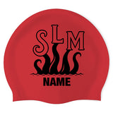 Sher-Le-Mon - Swimoutlet PO76130 (RED/01/P) - Wrinkle-Free Silicone Swimming Cap