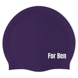 FVS High School V2 - Swimoutlet POSO17926403 (PUR/01) - Wrinkle-Free Silicone Swimming Cap