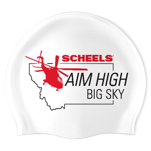 Great Falls Park and Rec - Swimoutlet PO26556928 (WHT/02) - Wrinkle-Free Silicone Swimming Cap