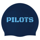 Ayersville HS - Swimoutlet PO41226 (NBL/01) - Wrinkle-Free Silicone Swimming Cap