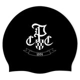 Portage Country Club  - Swimoutlet PO2943-0158 (BLK/01) - Wrinkle-Free Silicone Swimming Cap